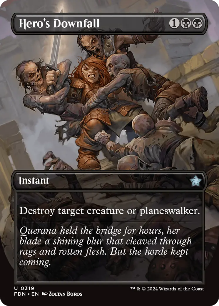 Hero's Downfall (Borderless) [Foundations] 1