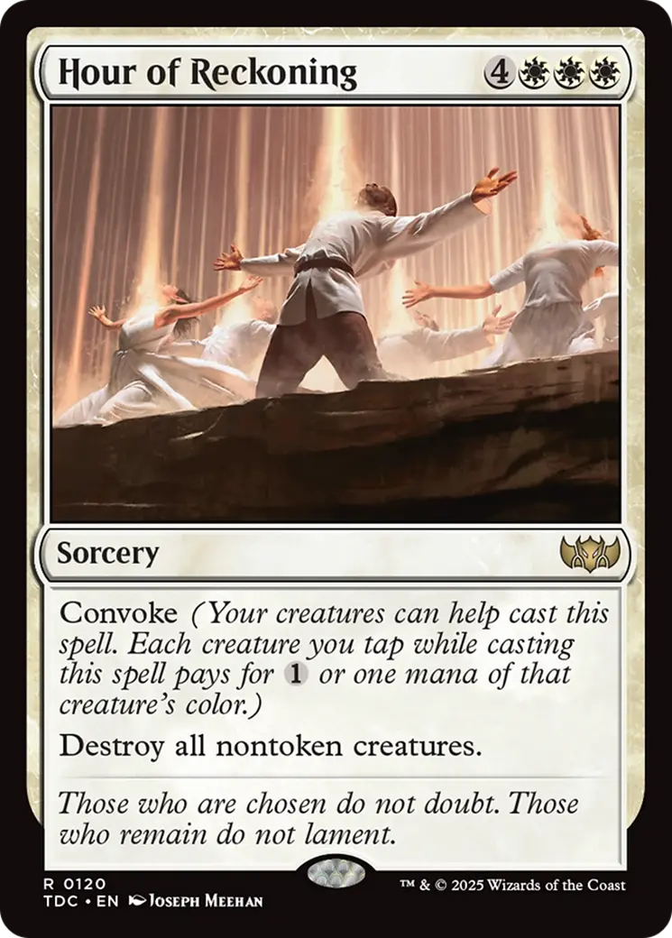 Hour Of Reckoning [Tarkir: Dragonstorm Commander] 1