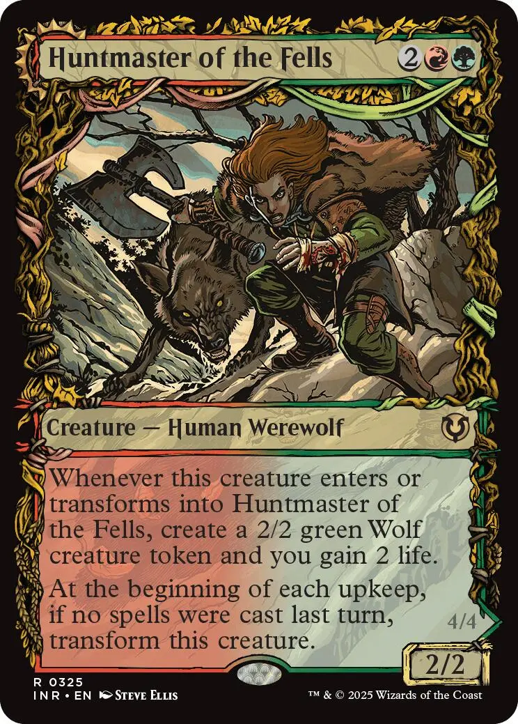 Huntmaster Of The Fells // Ravager Of The Fells (Showcase) [Innistrad Remastered] 1