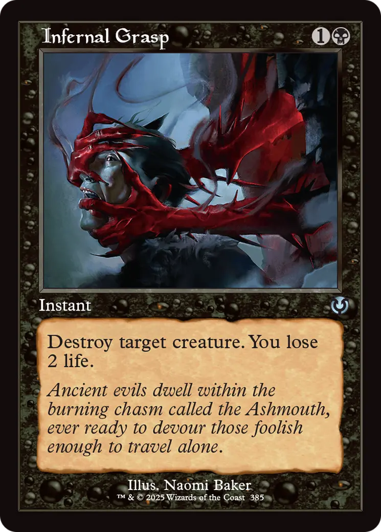 Infernal Grasp (Retro Frame) [Innistrad Remastered] 1