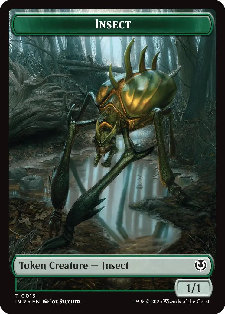 Insect // Spider Double-Sided Token [Innistrad Remastered Tokens] 1