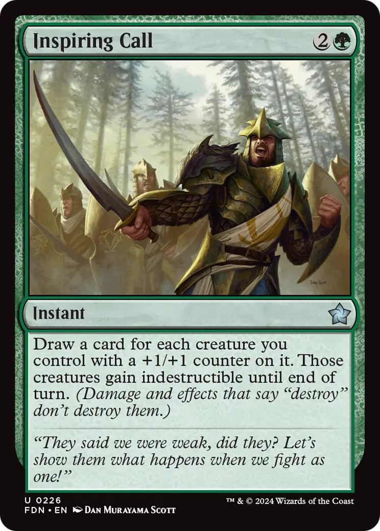 Inspiring Call [Foundations] 1