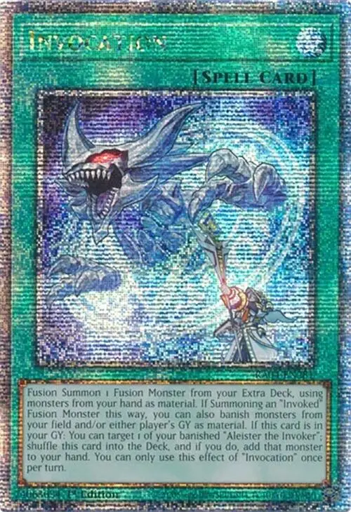 Invocation [Ra04-En281] Quarter Century Secret Rare 1