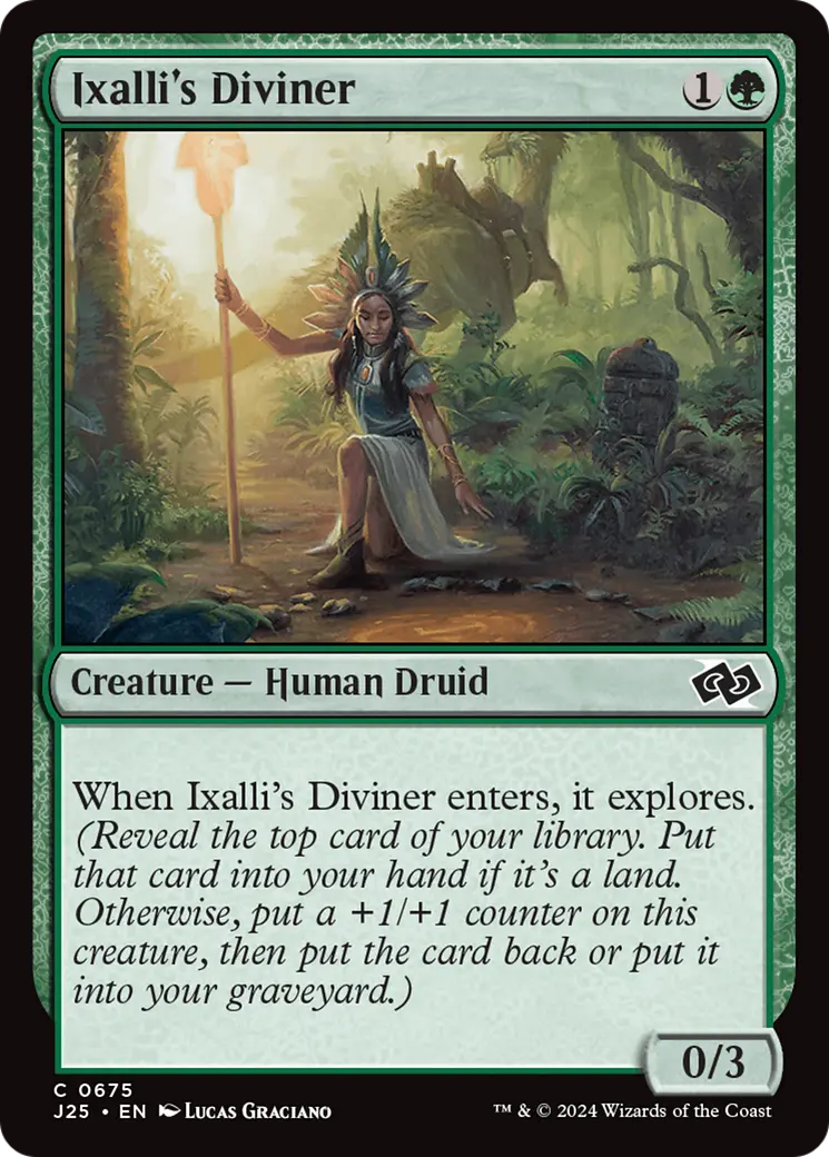 Ixalli's Diviner [Foundations Jumpstart] 1