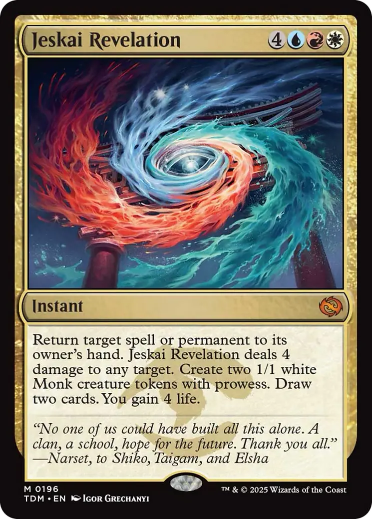 Jeskai Revelation [Tarkir: Dragonstorm] 1