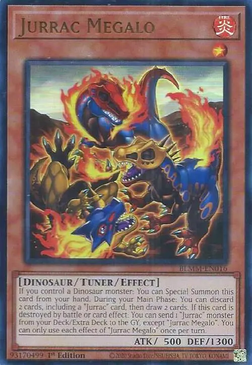 Jurrac Megalo [Blmm-En016] Ultra Rare 1
