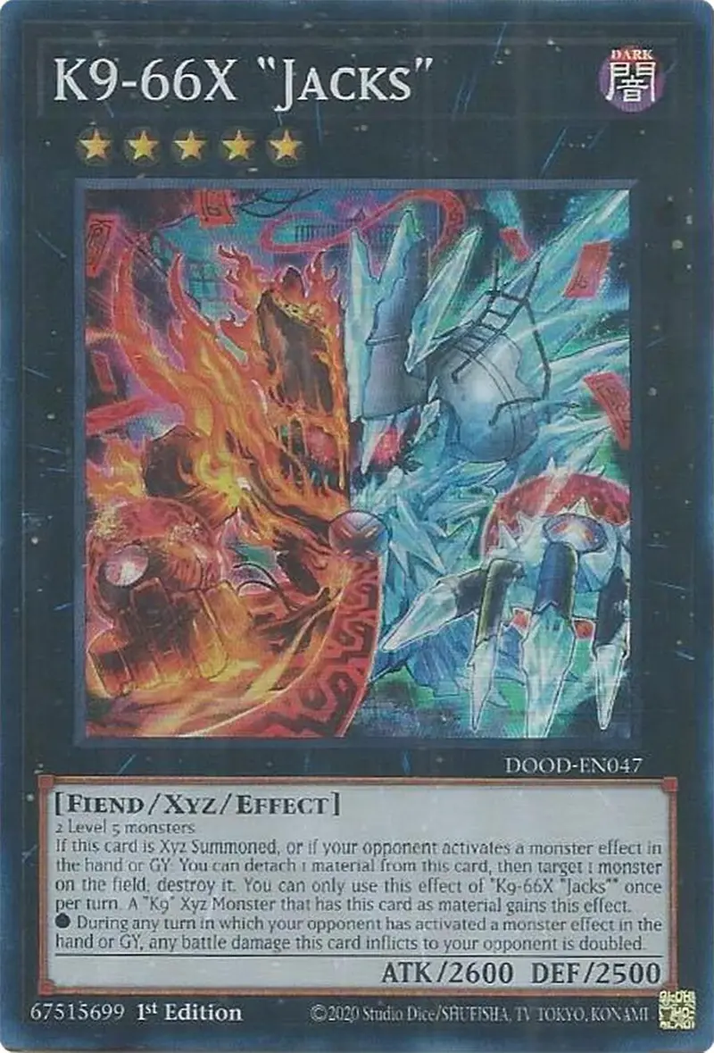 K9-66X "Jacks" [Dood-En047] Super Rare 1