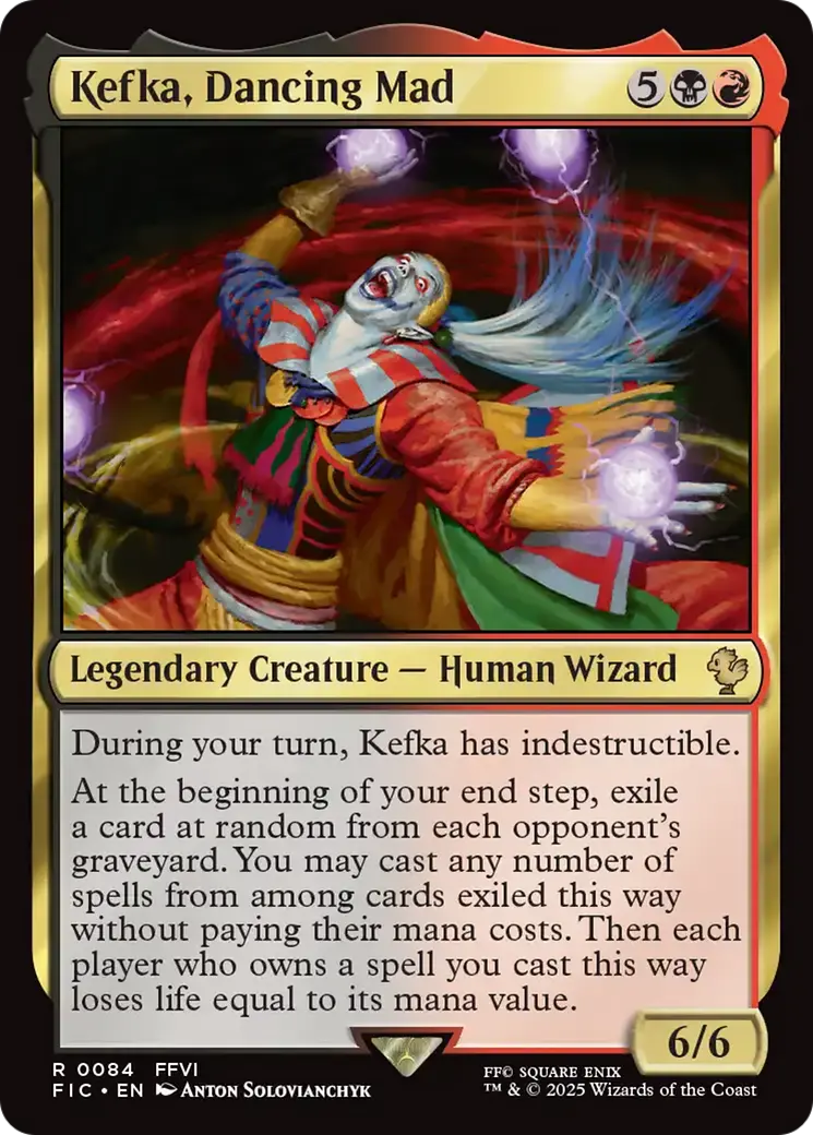 Kefka, Dancing Mad [Final Fantasy Commander] 1