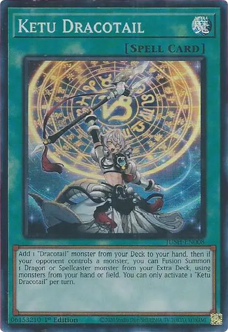 Ketu Dracotail [Jush-En008] Super Rare 1