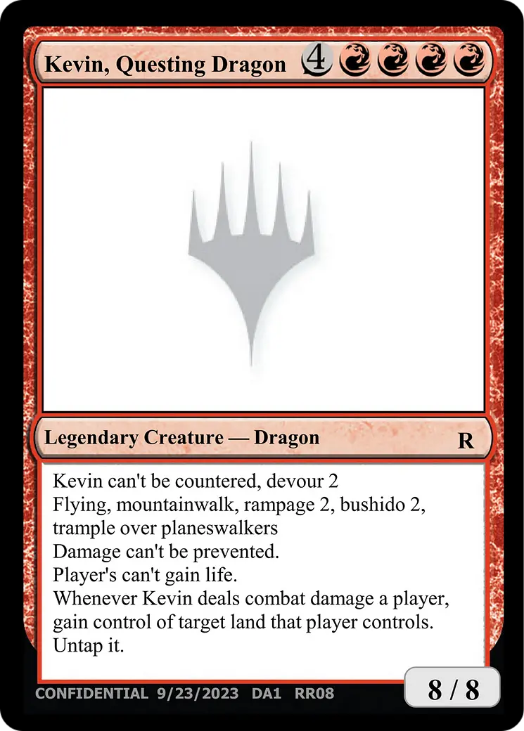 Kevin, Questing Dragon [Unknown Event] 1