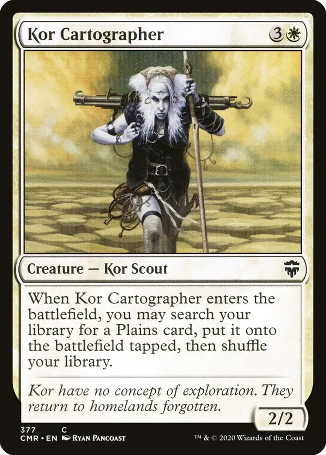 Kor Cartographer (377) [Commander Legends] 1