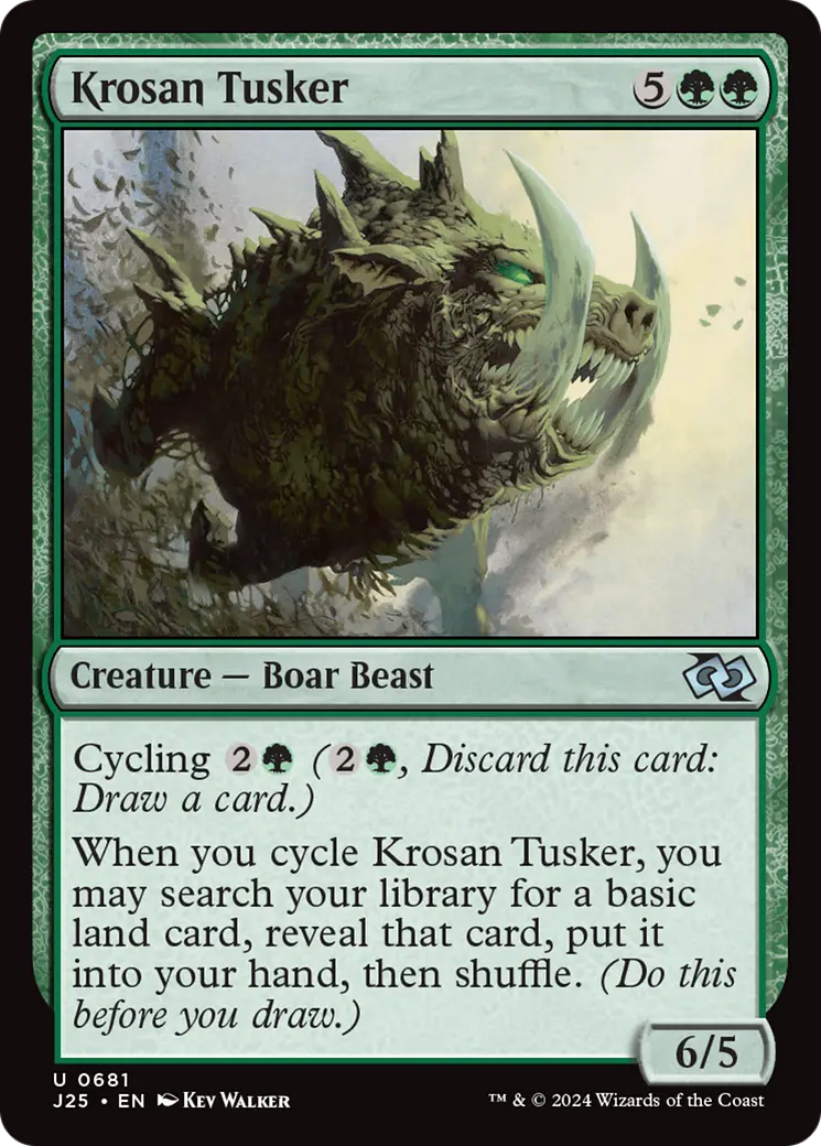 Krosan Tusker [Foundations Jumpstart] 1