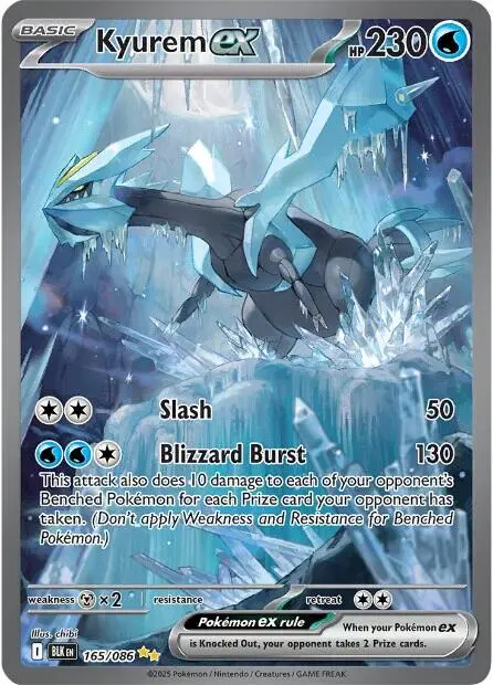 Kyurem Ex (165/086) [Scarlet & Violet: Black Bolt] 1