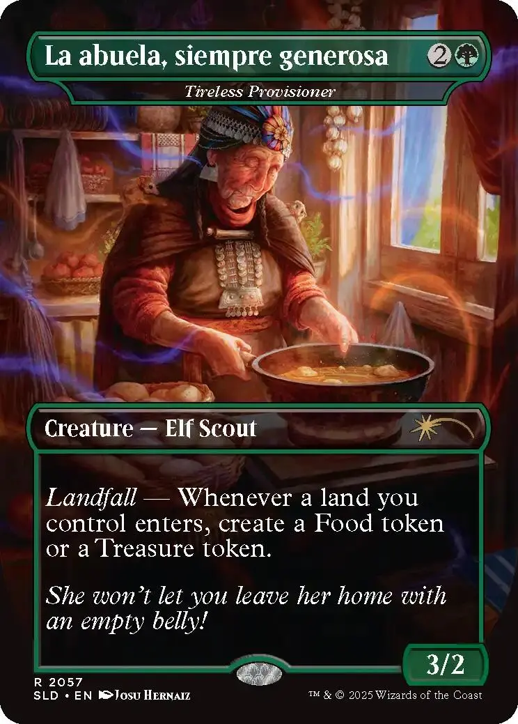 La Abuela, Siempre Generosa - Tireless Provisioner [Secret Lair Drop Series] 1