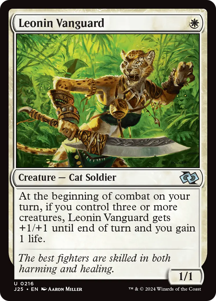 Leonin Vanguard [Foundations Jumpstart] 1