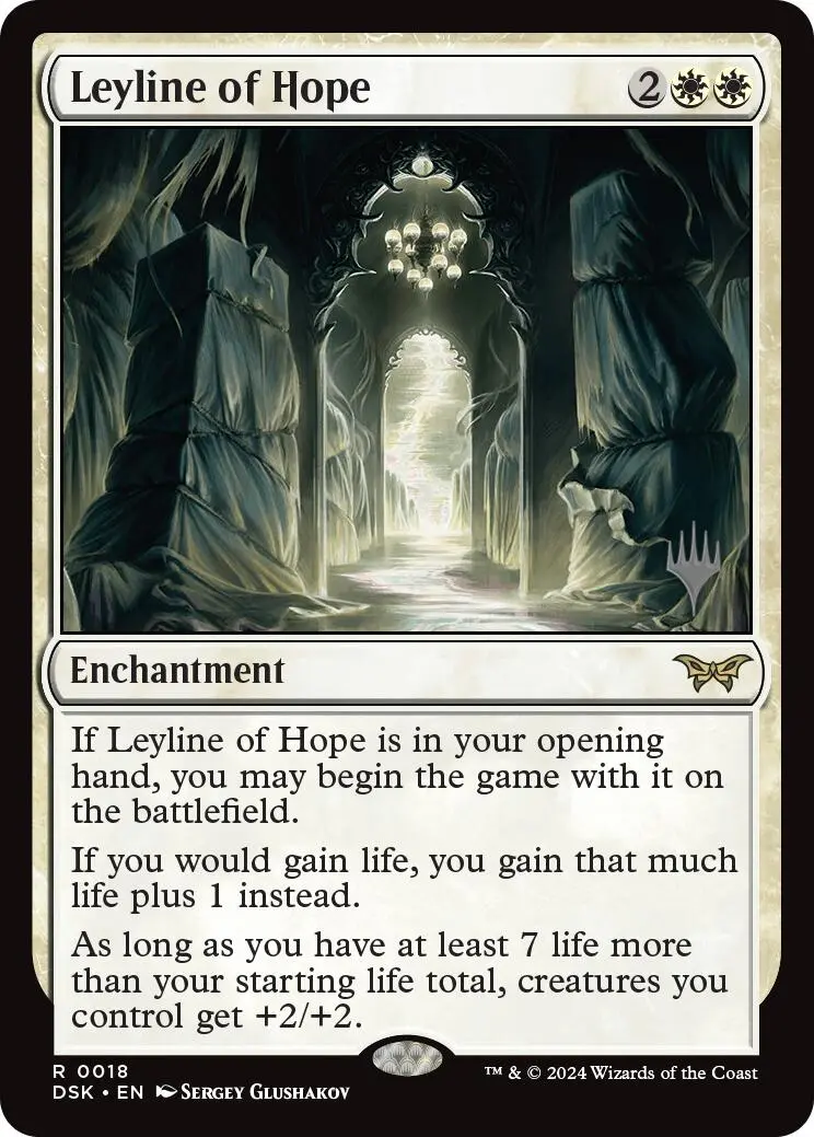 Leyline Of Hope (Promo Pack) [Duskmourn: House Of Horror Promos] 1