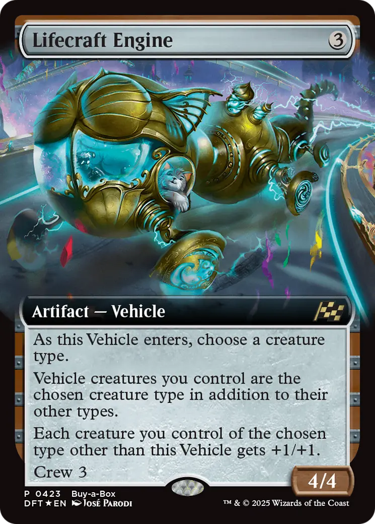 Lifecraft Engine (Extended Art) (Buy-A-Box) [Aetherdrift Promos] 1