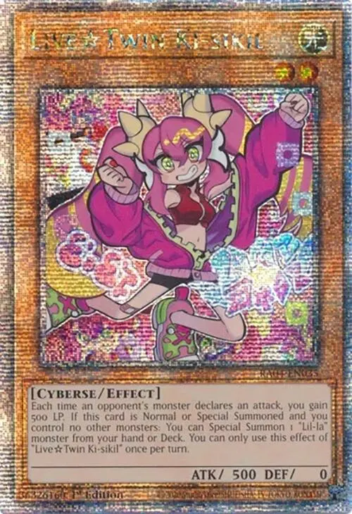 Livetwin Ki-Sikil [Ra04-En035] Quarter Century Secret Rare 1