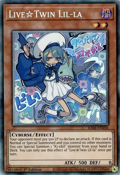 Livetwin Lil-La [Ra04-En036] Prismatic Collector's Rare 1
