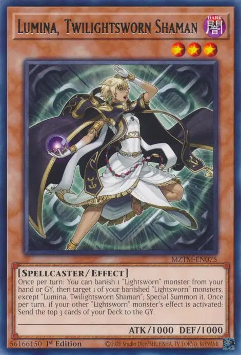 Lumina, Twilightsworn Shaman [Mztm-En075] Rare 1