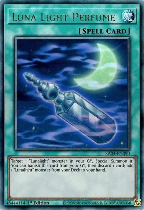 Luna Light Perfume [Ra04-En090] Prismatic Ultimate Rare 1