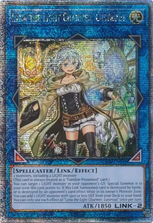 Lyna The Light Charmer, Lustrous [Ra04-En081] Quarter Century Secret Rare 1