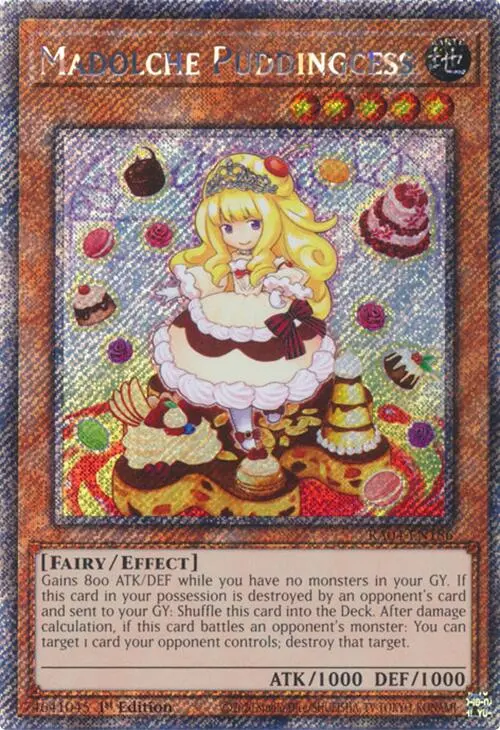 Madolche Puddingcess [Ra04-En186] Platinum Secret Rare 1