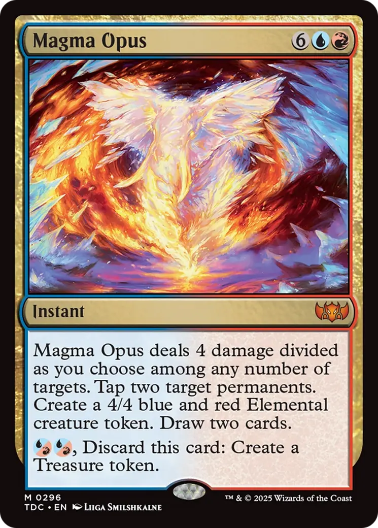 Magma Opus [Tarkir: Dragonstorm Commander] 1