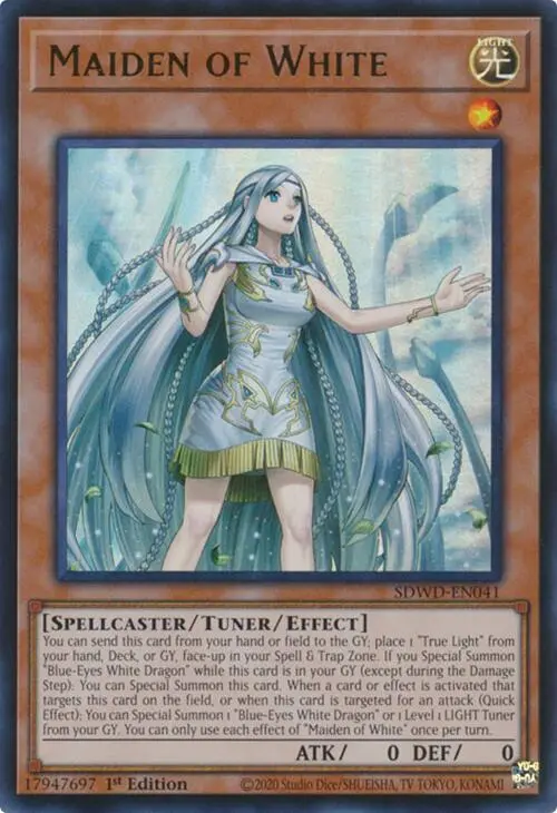 Maiden Of White [Sdwd-En041] Ultra Rare 1