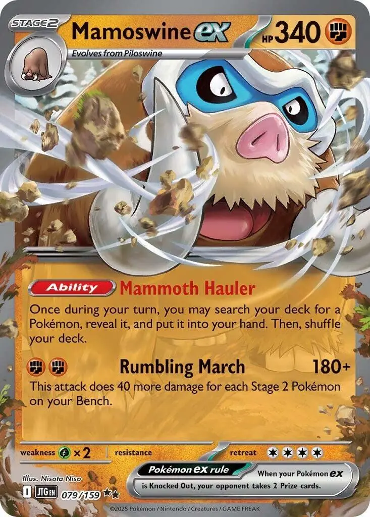 Mamoswine Ex (079/159) [Scarlet & Violet: Journey Together] 1