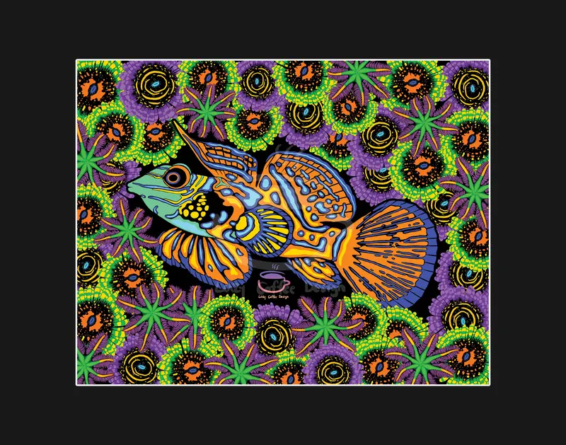 “Mandarin Garden” Fine Art Print 1