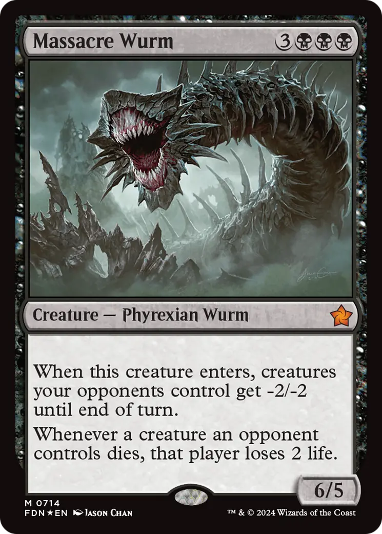 Massacre Wurm [Foundations] 1