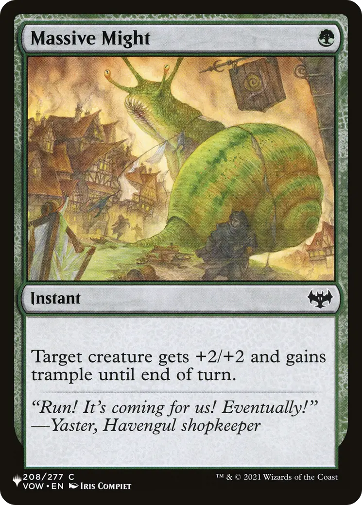 Massive Might [The List] 1