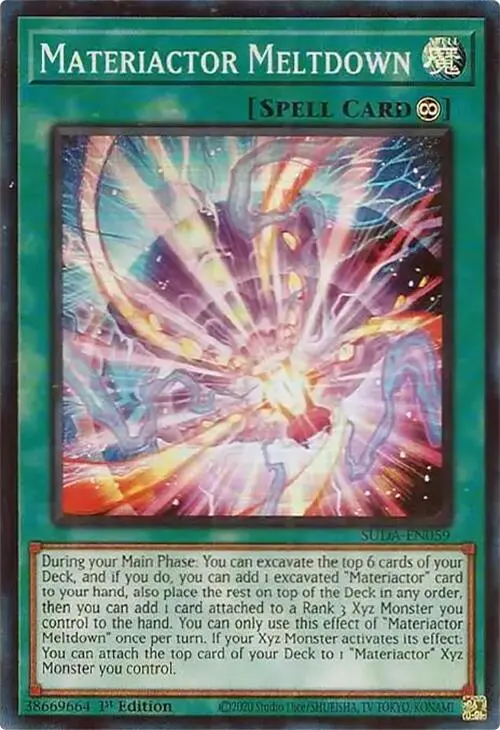 Materiactor Meltdown [Suda-En059] Super Rare 1
