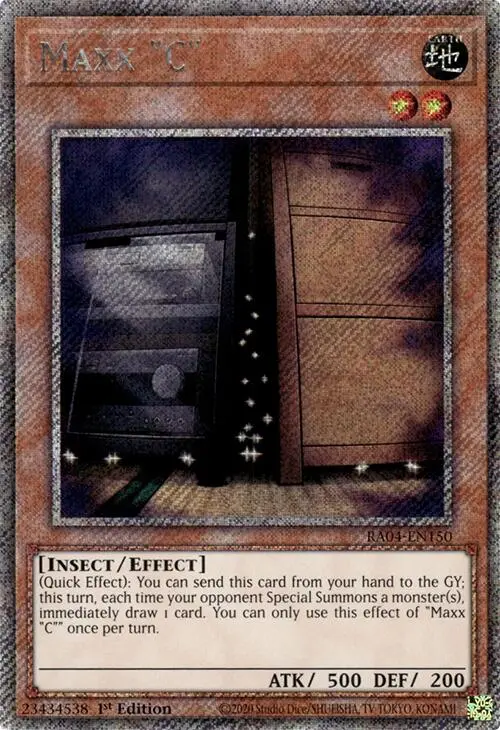 Maxx "C" [Ra04-En150] Platinum Secret Rare 1