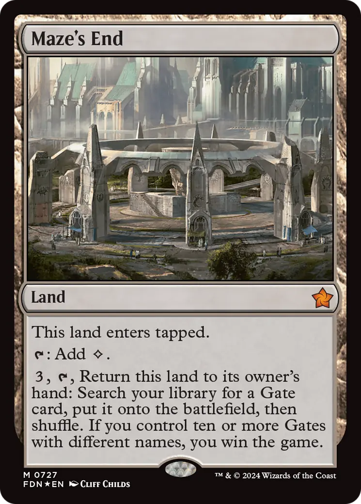 Maze's End [Foundations] 1