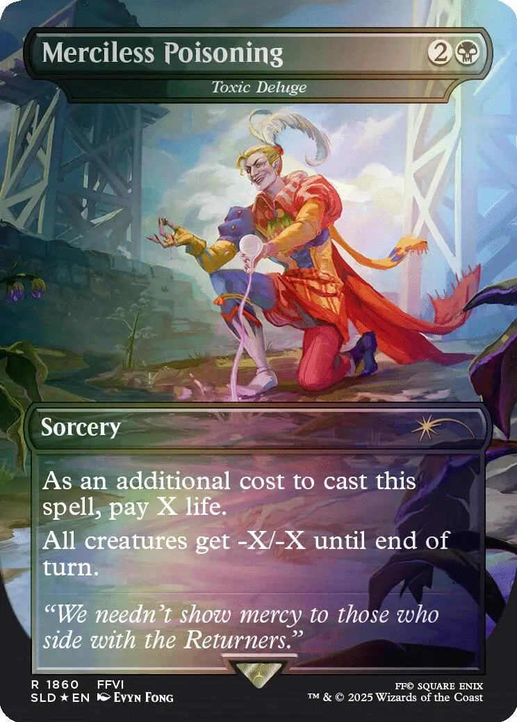 Merciless Poisoning - Toxic Deluge (Rainbow Foil) [Secret Lair Drop Series] 1