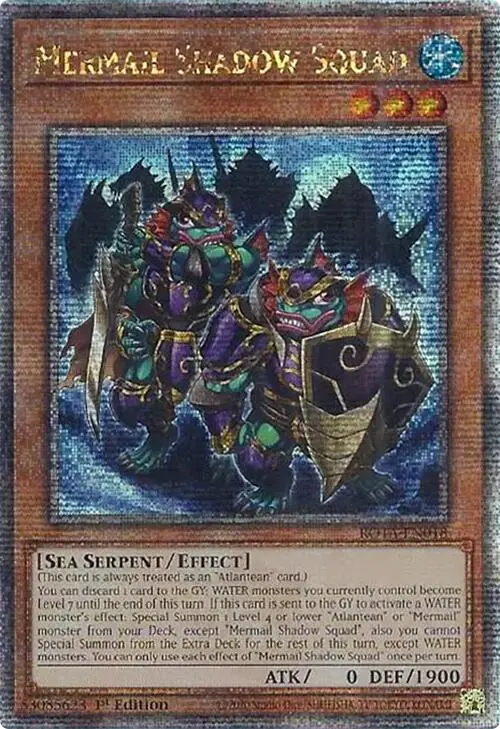 Mermail Shadow Squad (Quarter Century Secret Rare) [Rota-En018] Quarter Century Secret Rare 1