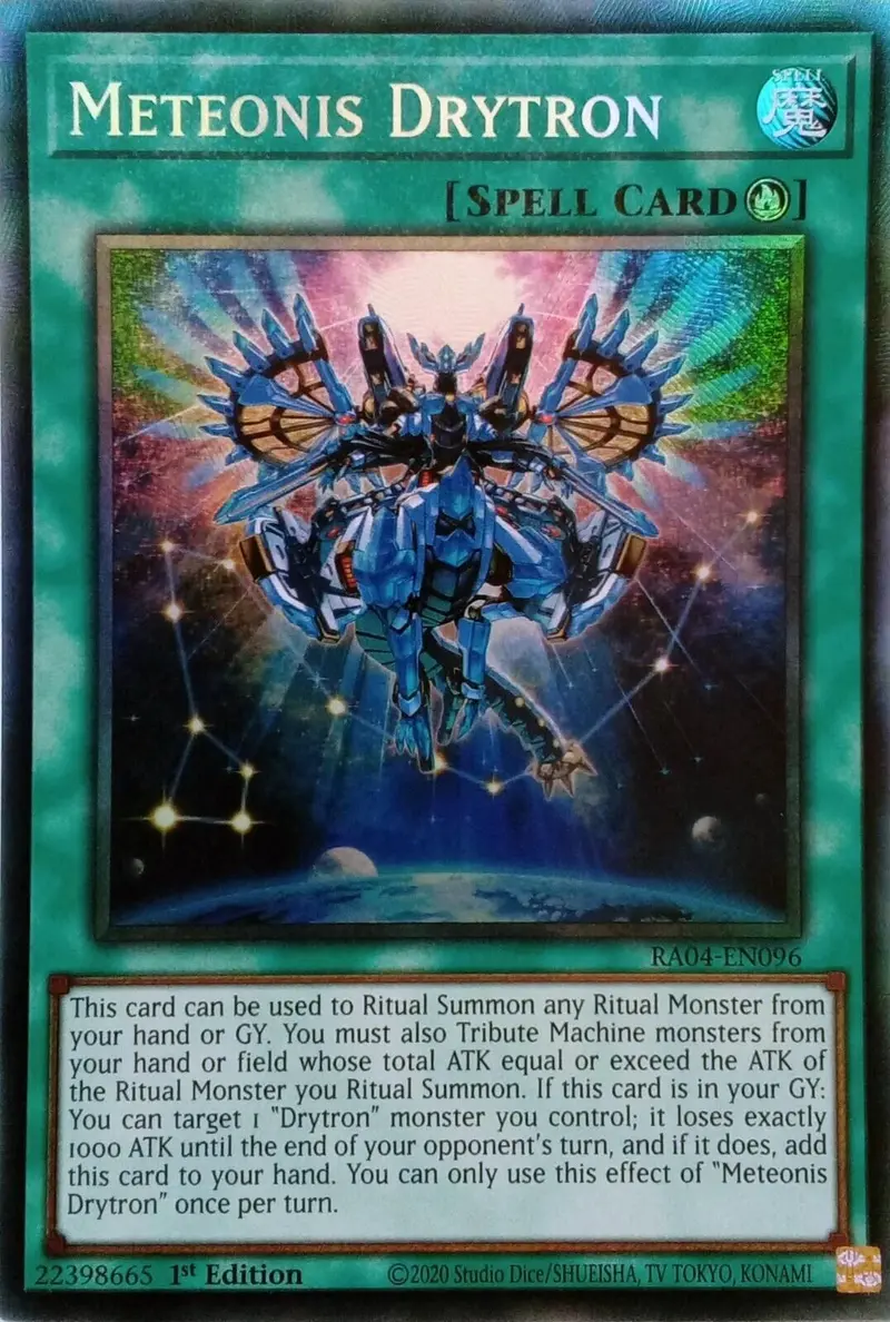Meteonis Drytron [Ra04-En096] Prismatic Collector's Rare 1