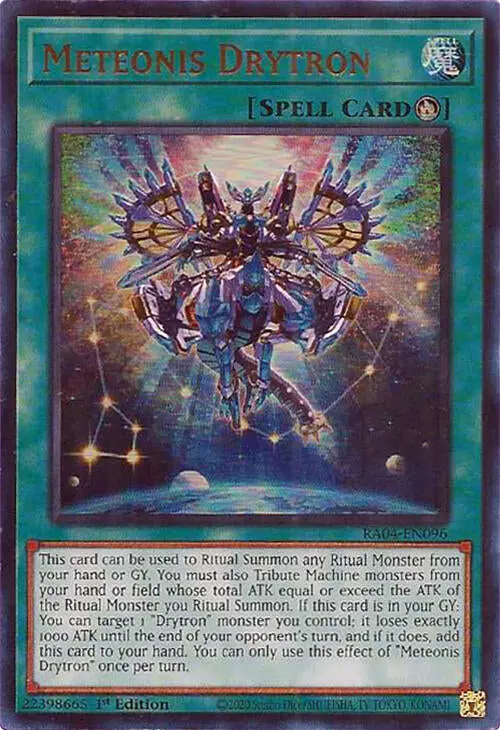 Meteonis Drytron [Ra04-En096] Ultra Rare 1