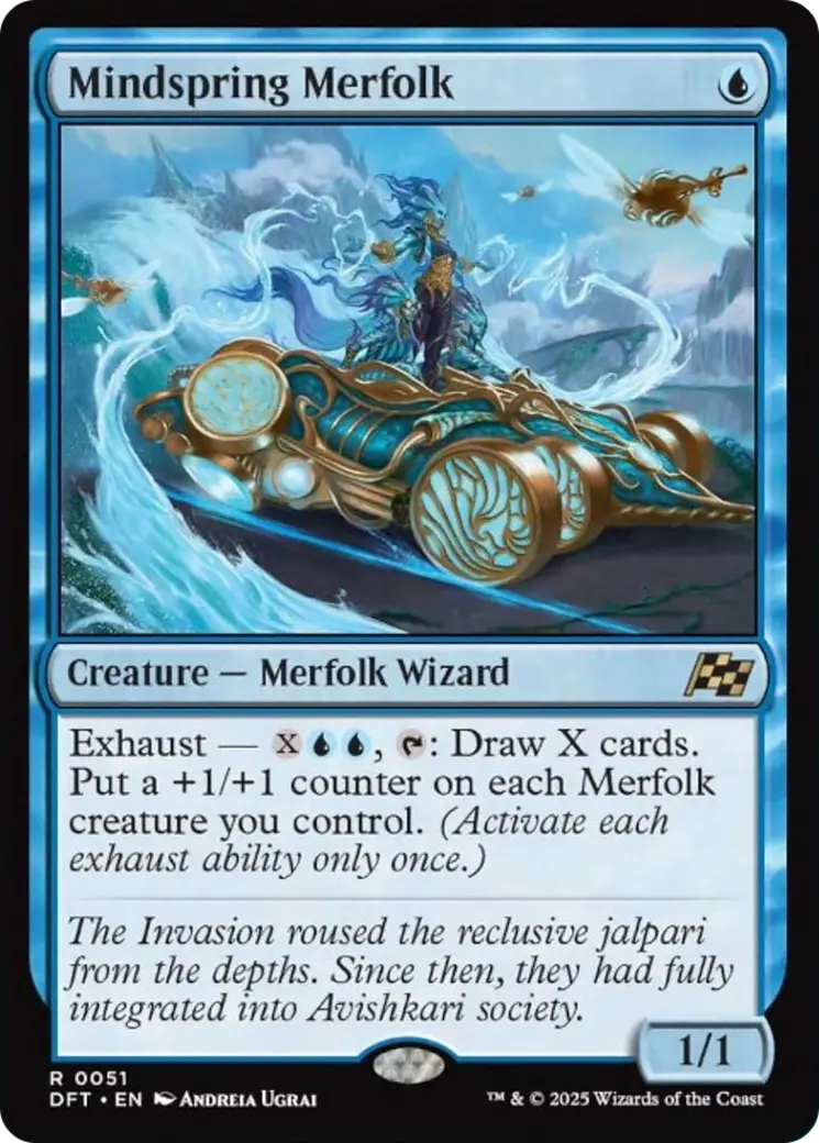 Mindspring Merfolk [Aetherdrift] 1