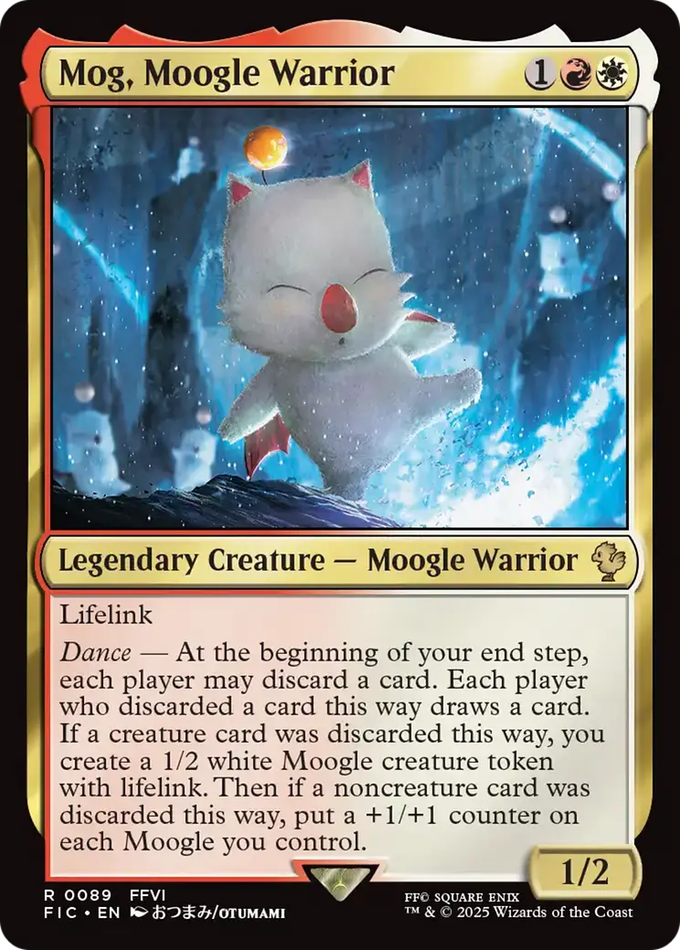 Mog, Moogle Warrior [Final Fantasy Commander] 1