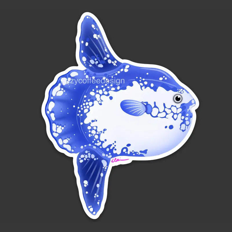 Mola Mola Sticker 1