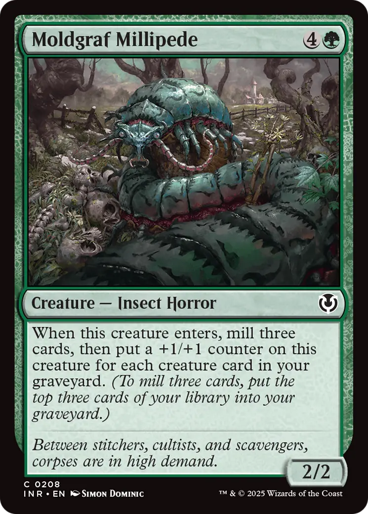 Moldgraf Millipede [Innistrad Remastered] 1