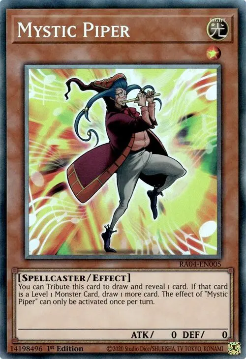 Mystic Piper [Ra04-En005] Prismatic Collector's Rare 1