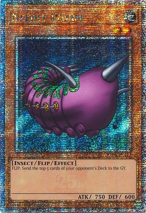 Needle Worm [Ra04-En112] Quarter Century Secret Rare 1