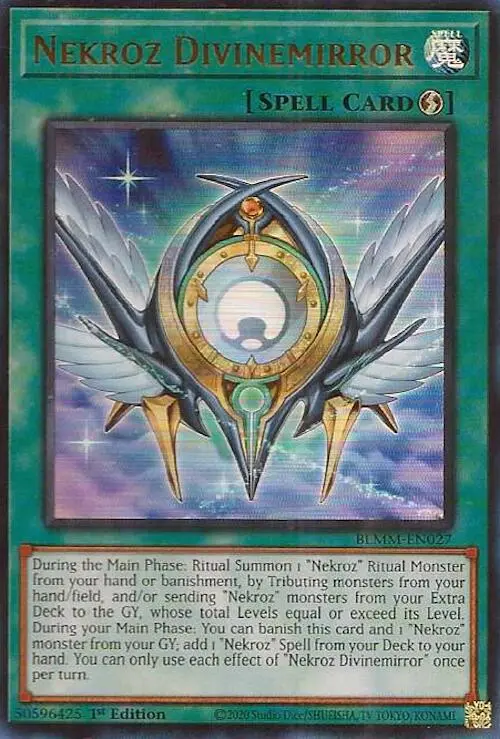 Nekroz Divinemirror [Blmm-En027] Ultra Rare 1