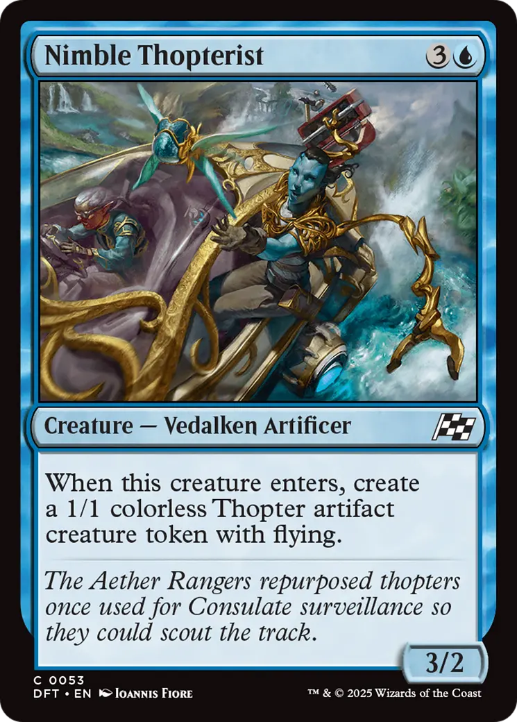 Nimble Thopterist [Aetherdrift] 1