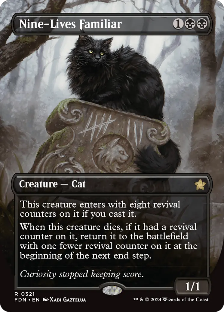 Nine-Lives Familiar (Borderless) [Foundations] 1