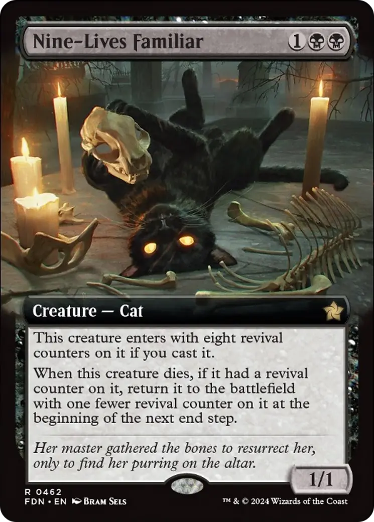 Nine-Lives Familiar (Extended Art) [Foundations] 1